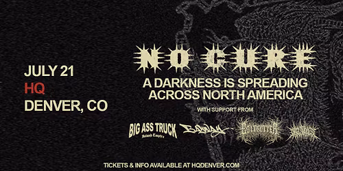 No Cure - A Darkness Is Spreading Across North America