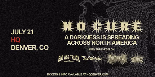 No Cure - A Darkness Is Spreading Across North America