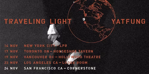 Yatfung Traveling Light Tour - San Francisco