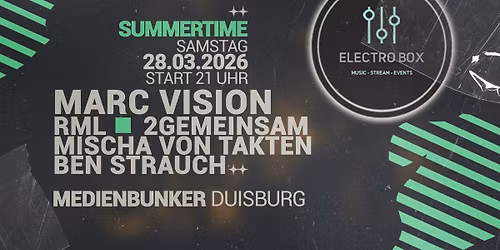 \u2605\u2605\u2605 ELECTRO BOX \/\/ Dance into the summertime \u2605\u2605\u2605