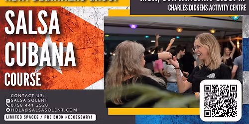 NEW!!! Beginners Salsa Course \u23f0 START 5th January 2026
