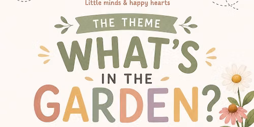 Whats In The Garden-Messy Sensory Play