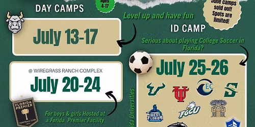 July USF Soccer Camps