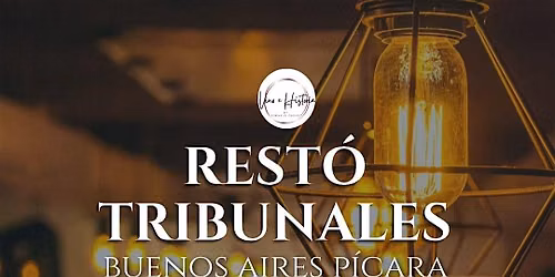 BUENOS AIRES P\u00cdCARA en el TRIBUNALES REST\u00d3 . Cata \u2795 Historia\u2795 M\u00fasica.
