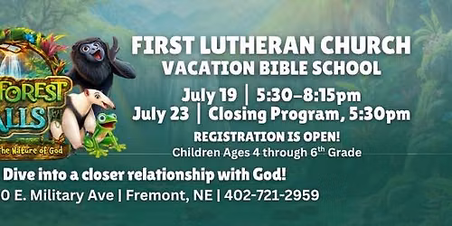 FLC Rainforest Falls VBS 2026