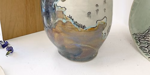 Surface Decoration On Clay