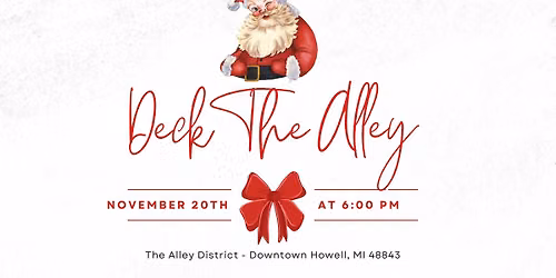 10th Annual Deck The Alley 2026