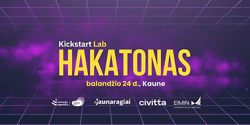 \u201eKickstart Lab\u201c HAKATONAS \ud83d\ude80