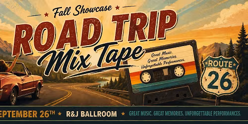 Road Trip Mix Tape - Fall Showcase
