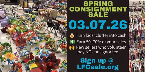 Spring Kids\u2019 Consignment Sale \u2013 Shop, Save & Support!