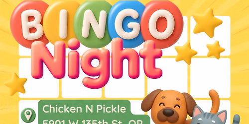 Bingo Night for Melissa\u2019s Second Chances