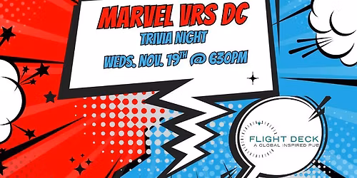 Marvel Vrs. DC Trivia Night 
