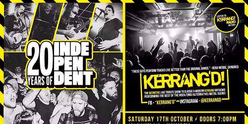 Kerrang\u2019d! (Live UK Tour) \u2013 Sunderland