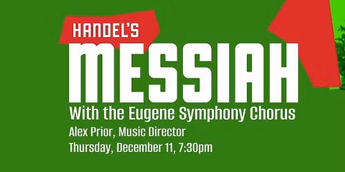 Parking Eugene Symphony - Handel's Messiah