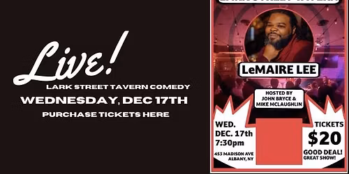 LeMaire Lee Comedy Special