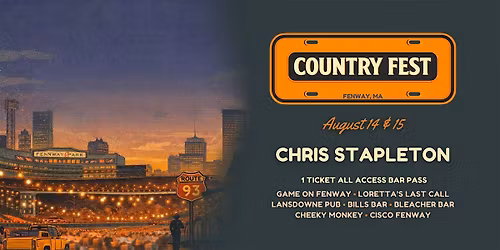 Fenway Country Fest 2026: All Access Lansdowne Street
