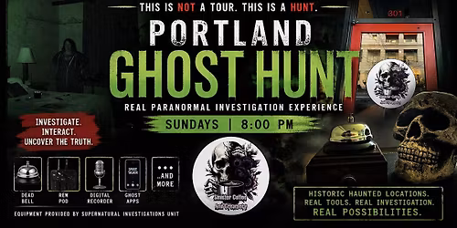 Portland Ghost Hunt: Real Paranormal Investigation Tour With Ghost Tech