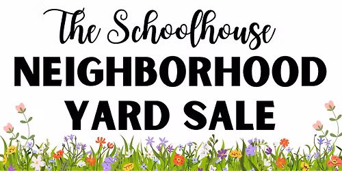 Neighborhood Yard Sale