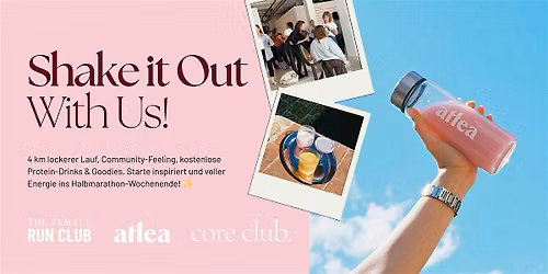 The Female Run Club - Hamburg (Shake Out Run x atlea x core club.)