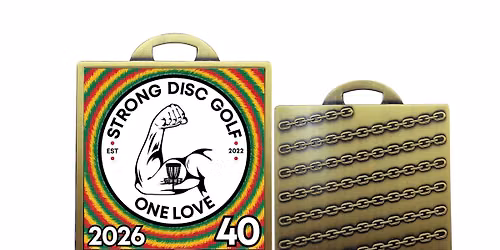 Strong Disc Golf Club Bag Tag Championship