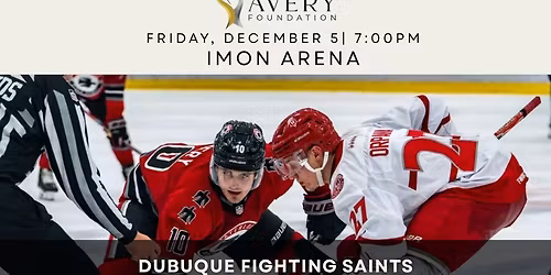 Christmas Auction at Dubuque Fighting Saints Hockey 