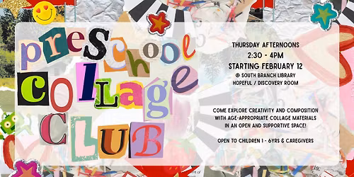Collage Club for Preschool