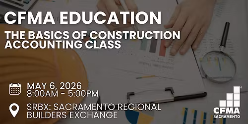 CFMA Education - The Basics of Construction Accounting Class