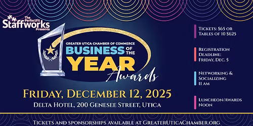 2025 Business of the Year Awards Presented by Staffworks