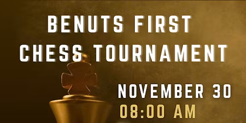 BE-NUTS FIRST CHESS TOURNAMENT