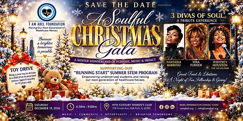 I AM ABEL FOUNDATION PRESENTS "A SOULFUL CHRISTMAS GALA"