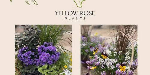 Fall Patio Pot Workshop