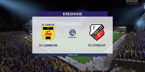 FC Utrecht vs SC Cambuur Tickets