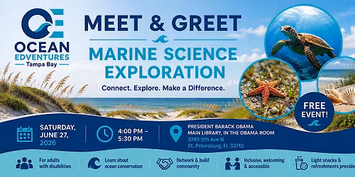 Ocean Edventures 1st Marine Science Meet & Greet