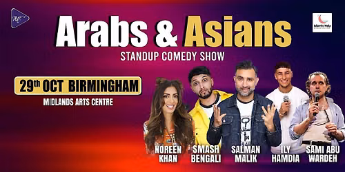 Arabs & Asians Stand-up Comedy Show Birmingham