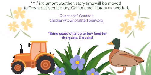 Spring Outdoor Story Time