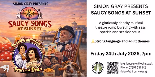 Simon Gray Presents... Saucy Songs at Sunset