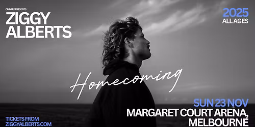Ziggy Alberts - Homecoming - Melbourne