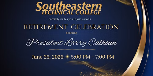Retirement Celebration for President Larry Calhoun