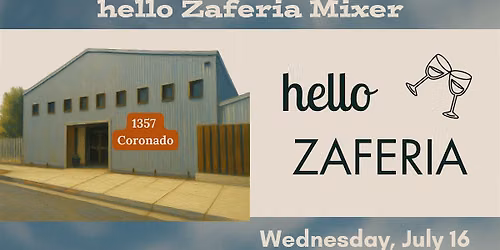 hello Zaferia Neighborhood Mixer