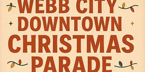 Webb City Christmas Parade 