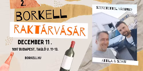 2. Rakt\u00e1rv\u00e1s\u00e1r a BorKell borkeresked\u00e9sben