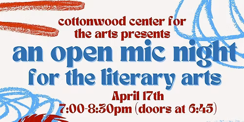 Open Mic for the Literary Arts