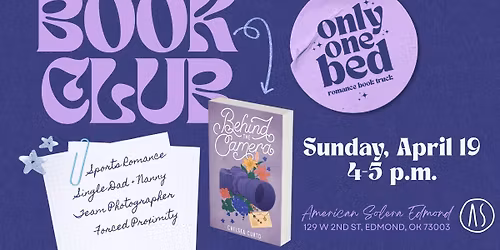 April Blame Dani Book Club - Behind the Camera by Chelsea Curto