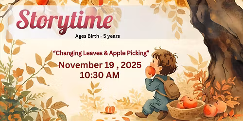 Storytime (Birth - 5 Years)