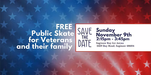 FREE Public Skate for Veterans!