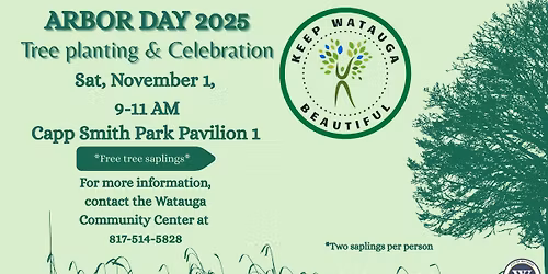 Keep Watauga Beautiful Arbor Day