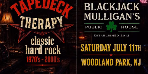 Tapedeck Therapy @ Blackjack Mulligan\u2019s 