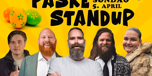 P\u00e5skeStandup p\u00e5 Bl\u00e5veis - 5. april