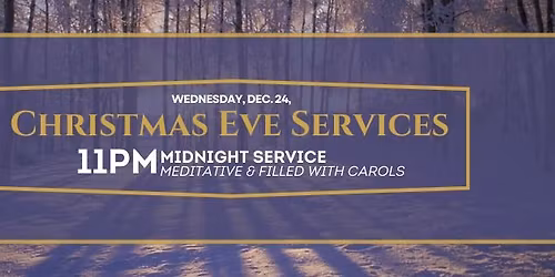 Midnight Service | Christmas Eve @ Fredericksburg UMC
