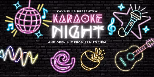 Karaoke \/ Open Mic @ Kava Kula Palm Coast!